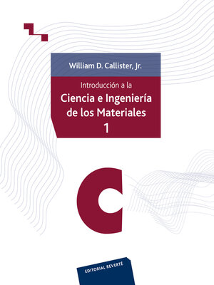 cover image of Introducción a la ciencia e ingeniería de los materiales. Volumen I